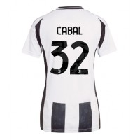 Fotbalové Dres Juventus Juan Cabal #32 Dámské Domácí 2024-25 Krátký Rukáv